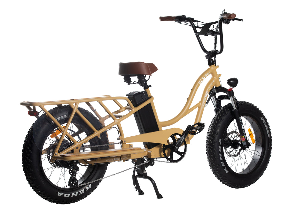 Cargo Bike Electrikfatbike Sandy Vista Traseira