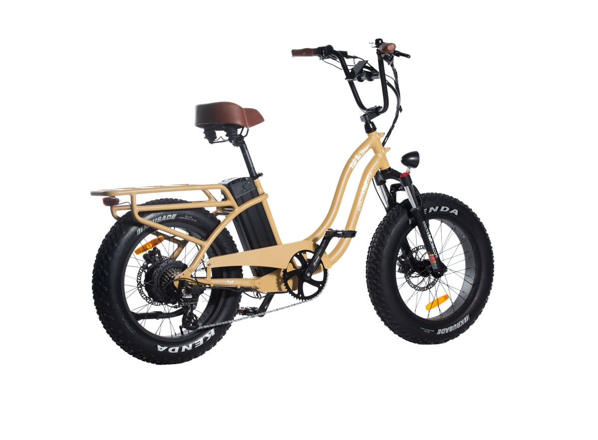 Compact Bike Electrikfatbike Sandy vista traseira